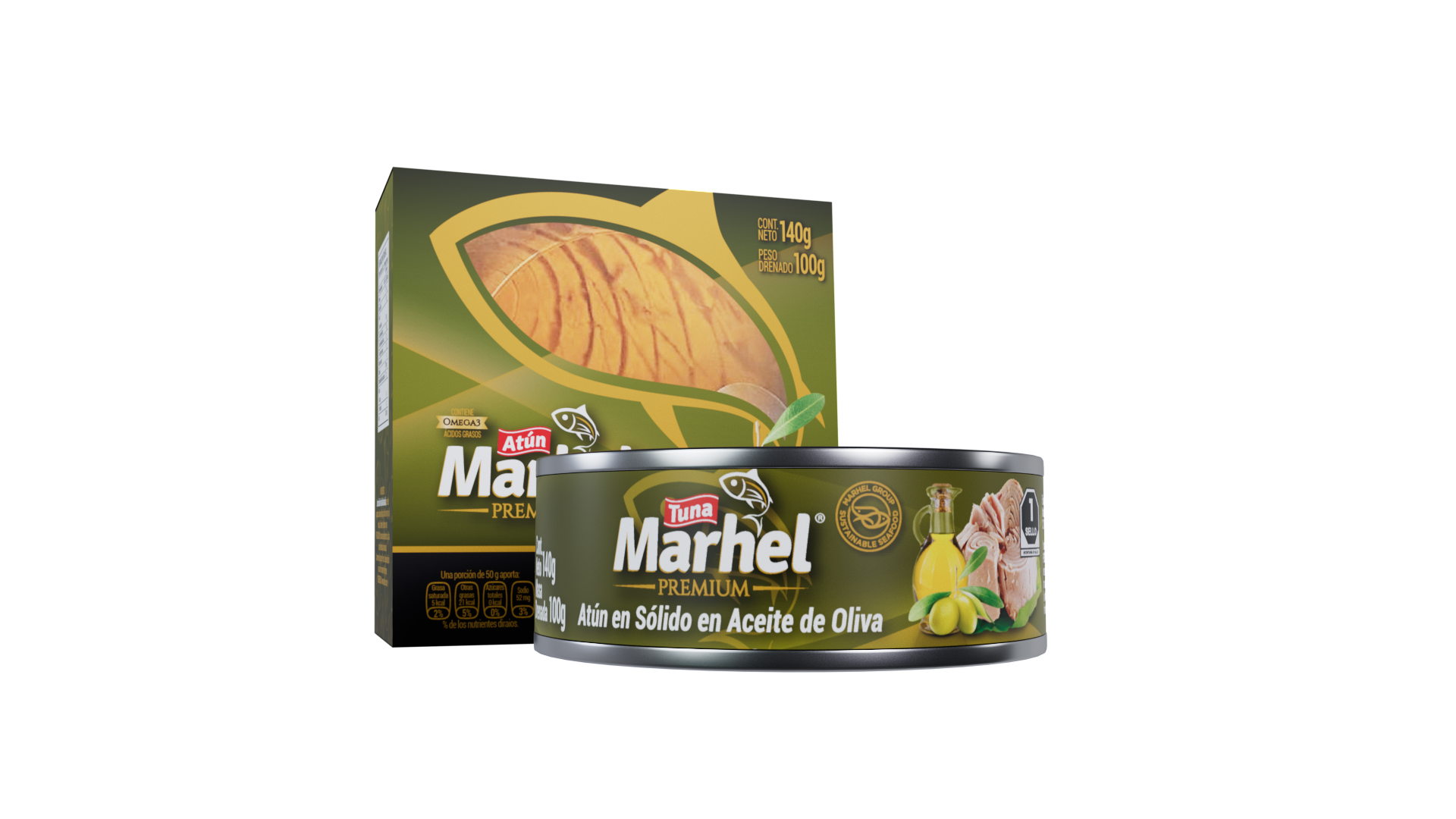 Marhel PREMIUM en Aceite de Oliva